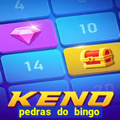 pedras do bingo para imprimir